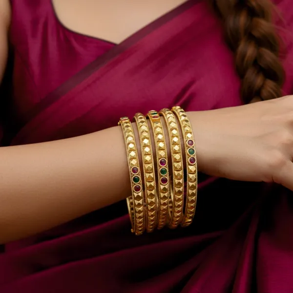 Copper_Base_With_Gold_Plated_Rajdeep_Ashthpailu_Fancy_Bangles