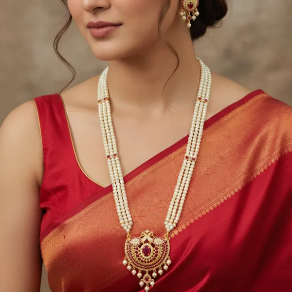 Copper_Base_With_Gold_Plated_Rajlahri_Moti_Necklace