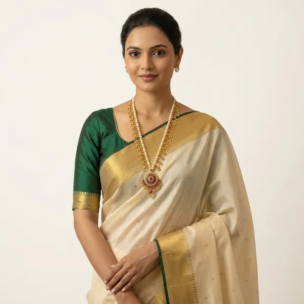 Copper_Base_With_Gold_Plated_Rajlakshmi_Antique_Long_Saaj