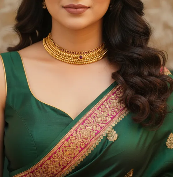 Copper_Base_With_Gold_Plated_Rajmohini_Antique_Necklace