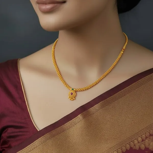 Copper_Base_With_Gold_Plated_Ratnarangini_Kolhapuri_Thushi