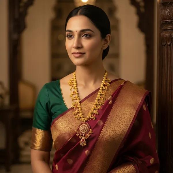 Copper_Base_With_Gold_Plated_Saubhagyavti_Kolhapuri_Saaj