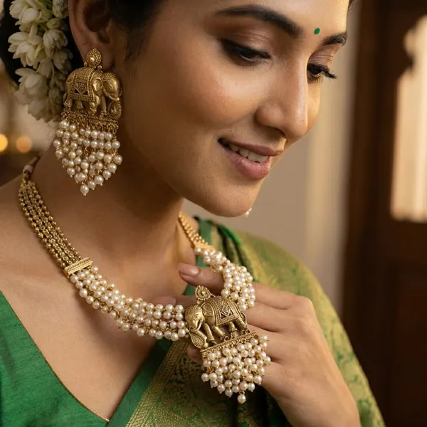 Copper_Base_With_Gold_Plated_Shwetmala_Moti_Short_Necklace