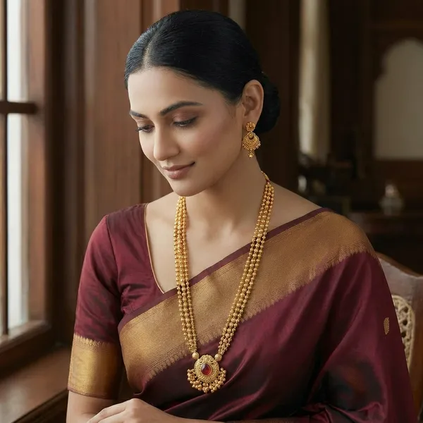 Copper_Base_With_Gold_Plated_Sonalbandh_Kolhapuri_Thushi
