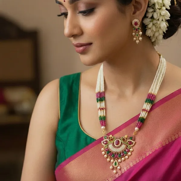 Copper_Base_With_Gold_Plated_Sumangal_Moti_Necklace