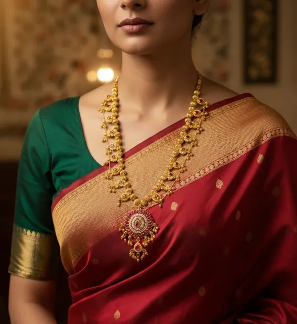Copper_Base_With_Gold_Plated_Swarnaprbha_Kolhapuri_Saaj