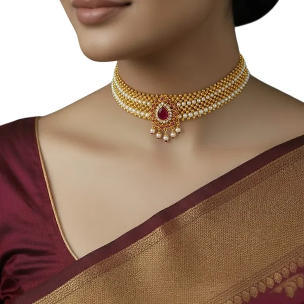 Copper_Base_With_Gold_Plated_Swarnakanak_Kolhapuri_Thushi