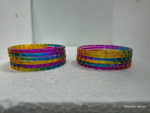 Rain_Drop_Glass_Bangles_Set_For_Women_And_Girls_|_Light_Weight_Bangles_|_Traditional_Transparent_Fancy_Glass_Chudi_Set_for_Wedding,_Party_(12_Bangles)