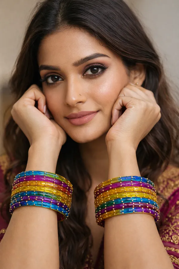 Rain_Drop_Glass_Bangles_Set_For_Women_And_Girls_|_Light_Weight_Bangles_|_Traditional_Transparent_Fancy_Glass_Chudi_Set_for_Wedding,_Party_(12_Bangles)