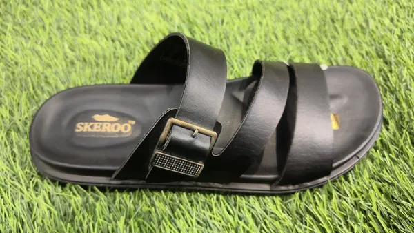 Black_Urban_Leather_Anti-Skid_Sandals_For_Men