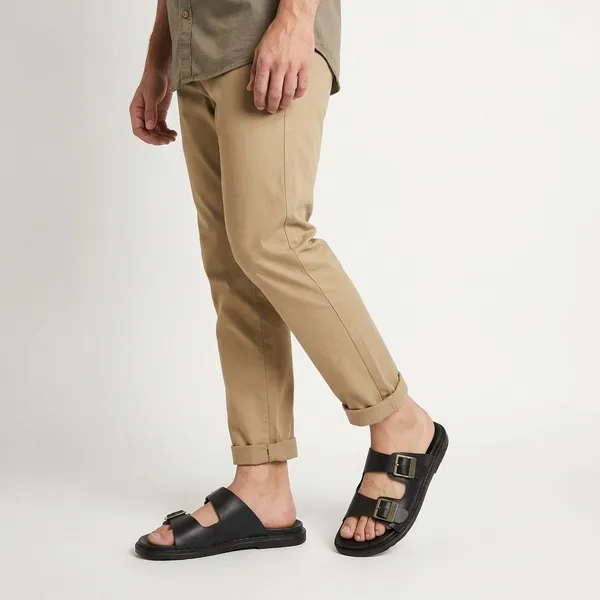 Black_Urban_Leather_Anti-Skid_Slide_Sandals_For_Men