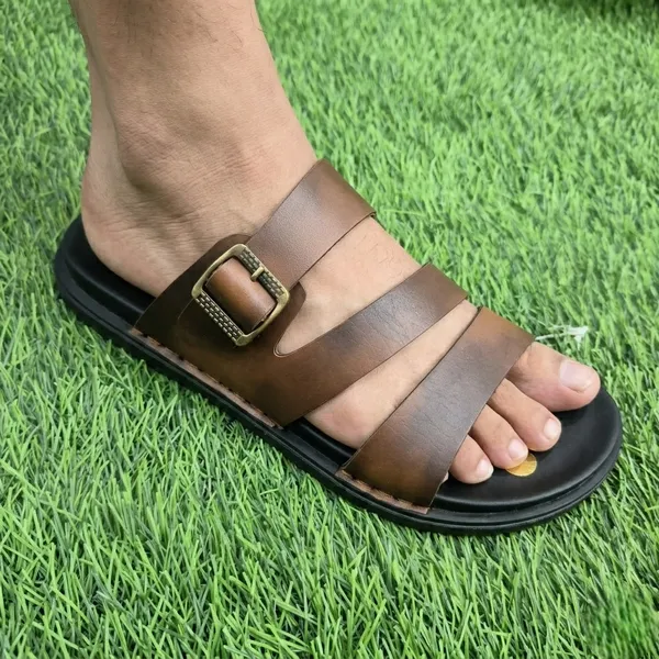 Brown_Urban_Leather_Anti-Skid_Sandals_For_Men