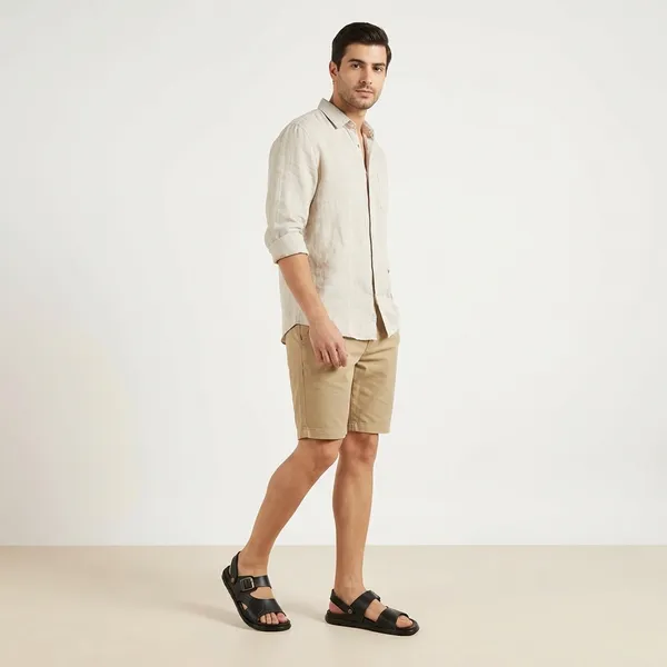 Black_Urban_Leather_Anti-Skid_Sandals_For_Men