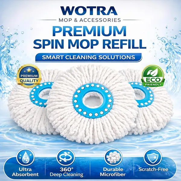 Wotra_Spin_Mop_Refill_(3_Pcs_Pack)_Microfiber_Mop_Head_Replacement_360°_Cleaning_Highly_Absorbent_&_Durable_Compatible_With_Most_Spin_Mops_Floor_Cleaning_Refill