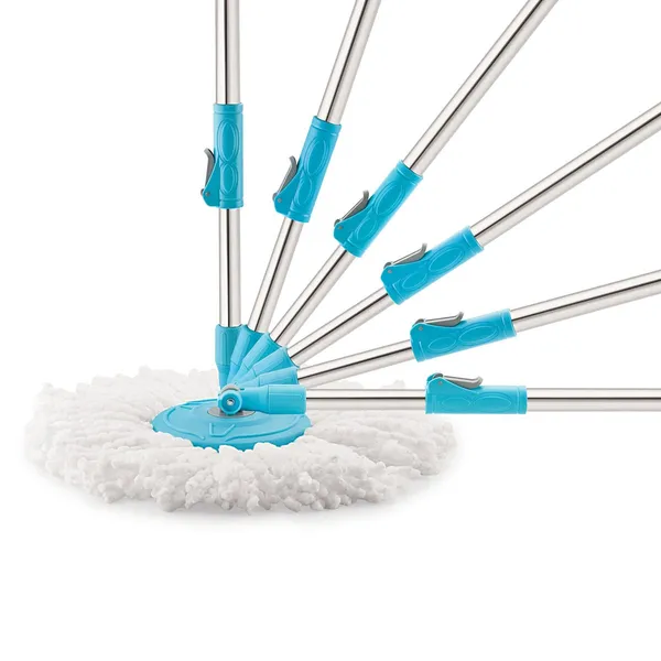 Wotra_Q1_Quickwring_Spin_Mop_Handle_With_Disk,_Refill