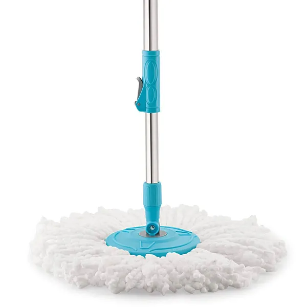 Wotra_Q1_Quickwring_Spin_Mop_Handle_With_Disk,_Refill