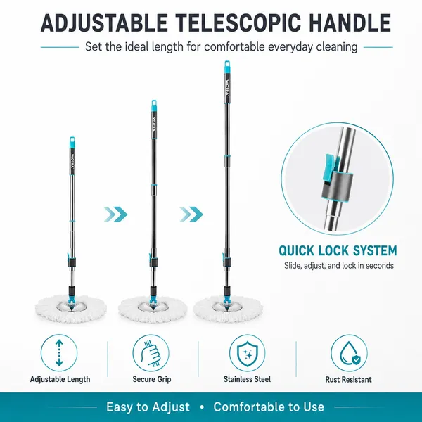 Wotra_Q7_Quickwring_Is_A_Heavy-Duty,_Stainless_Steel_360-Degree_Spin_Mop_Handle_Disc_Set