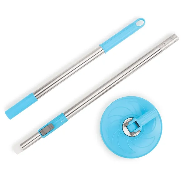 Wotra_Q2_Quickwring_Spin_Mop_Handle_With_Disk,_Refill
