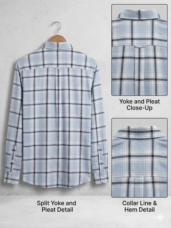 VRUGO_Men's_Sky_Blue_Checked_Full_Sleeve_Shirt_|_Classic_Windowpane_Check_Casual_Shirt