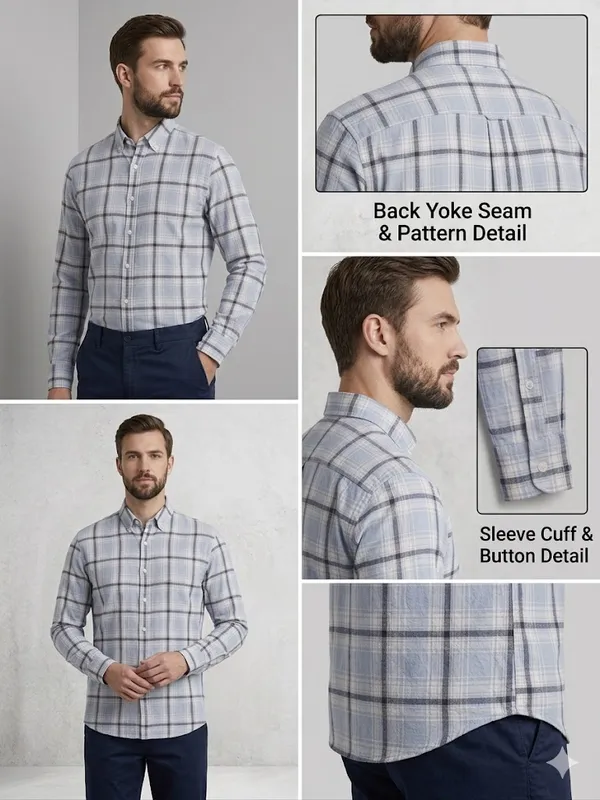 VRUGO_Men's_Sky_Blue_Checked_Full_Sleeve_Shirt_|_Classic_Windowpane_Check_Casual_Shirt