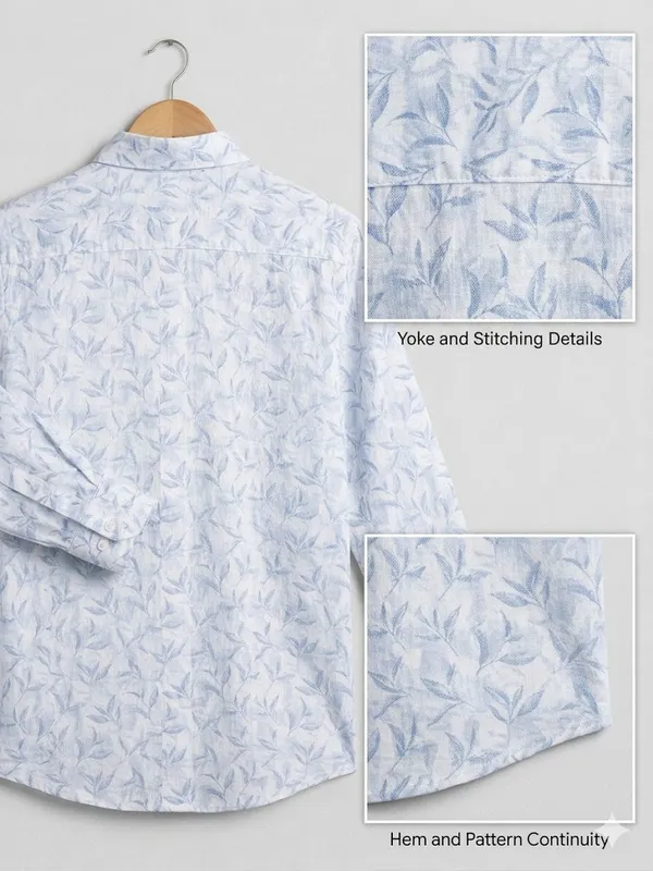 VRUGO_Men's_Sky_Blue_Leaf_Printed_Full_Sleeve_Shirt_|_Premium_Casual_Floral_Shirt_for_Men