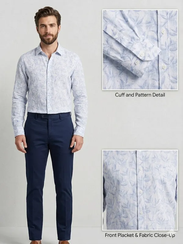 VRUGO_Men's_Sky_Blue_Leaf_Printed_Full_Sleeve_Shirt_|_Premium_Casual_Floral_Shirt_for_Men