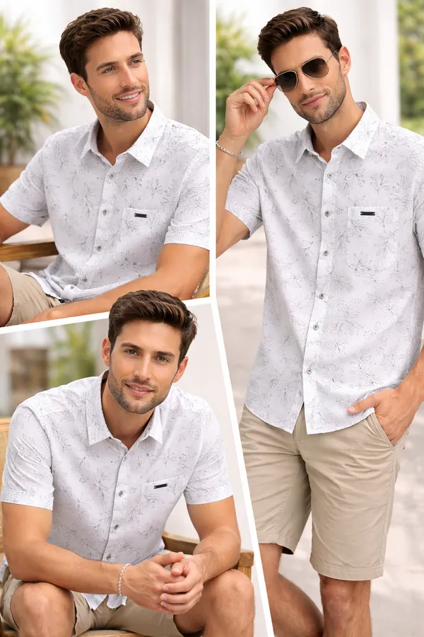 Vrugo_Mens_Linen_Half_Sleeve_Casual_Shirt