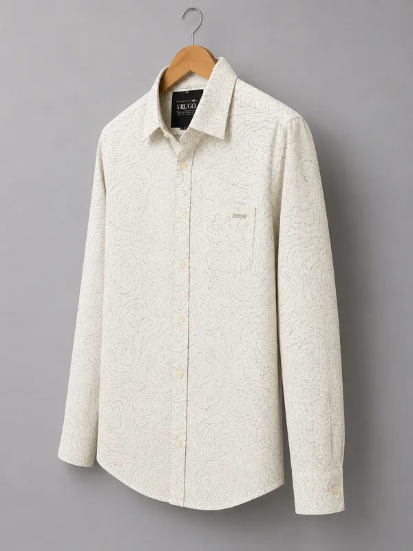 VRUGO_Men's_Cream_Abstract_Printed_Full_Sleeve_Shirt_|_Premium_Regular_Fit_Casual_&_Party_Wear_Shirt