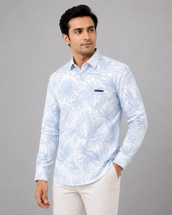 VRUGO_Men's_White_&_Sky_Blue_Tropical_Leaf_Printed_Full_Sleeve_Shirt_|_Premium_Regular_Fit_Casual_&_Vacation_Wear