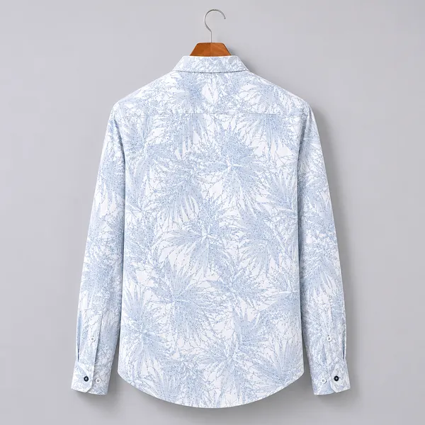 VRUGO_Men's_White_&_Sky_Blue_Tropical_Leaf_Printed_Full_Sleeve_Shirt_|_Premium_Regular_Fit_Casual_&_Vacation_Wear