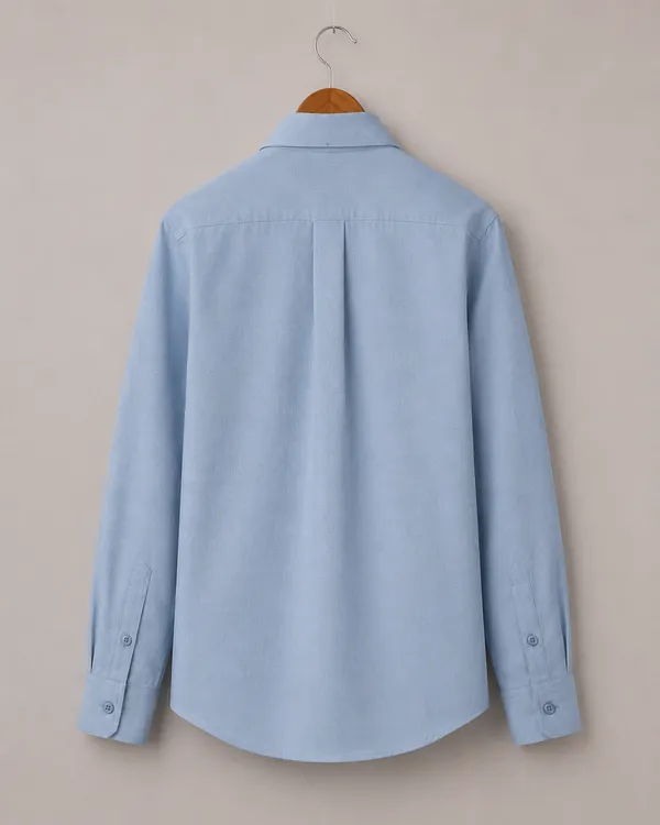 VRUGO_Men's_Sky_Blue_Textured_Full_Sleeve_Shirt_|_Premium_Regular_Fit_Casual_&_Formal_Wear