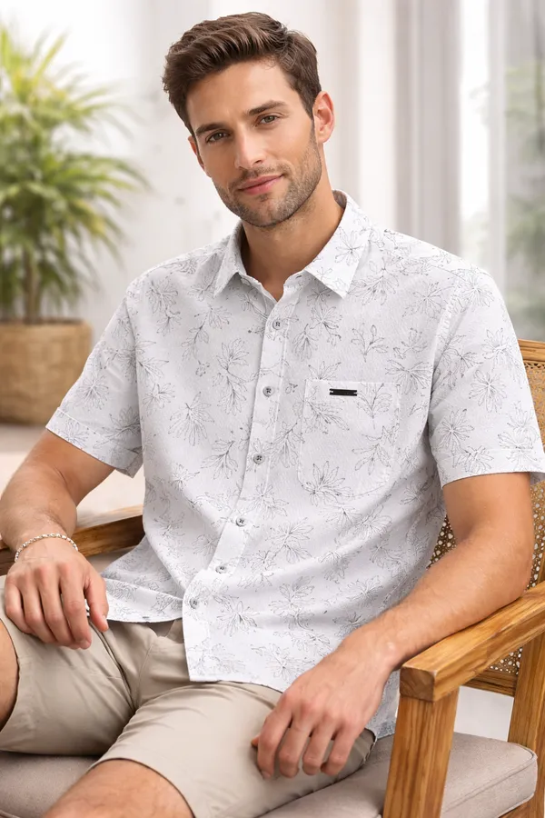 Vrugo_Mens_Linen_Half_Sleeve_Casual_Shirt