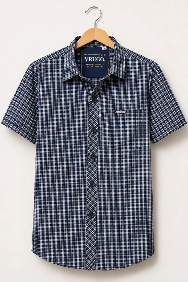 Premium_Cotton_Indigo_White_Half_Sleeve_Shirt_�_Soft_&_Breathable