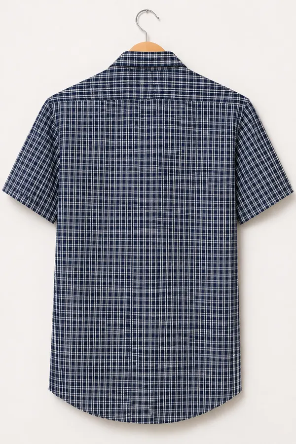 Premium_Cotton_Indigo_White_Half_Sleeve_Shirt_�_Soft_&_Breathable