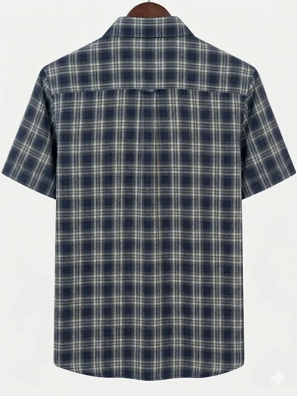 Premium_Cotton_Indigo_Green_Half_Sleeve_Shirt_�_Soft_&_Breathable