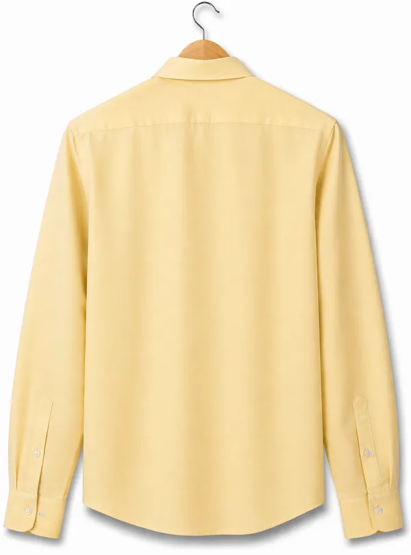 Men�s_Beige_Full_Sleeve_Shirt_|_Cotton_Blend_|_Slim_Fit_|_Casual_&_Formal_Wear