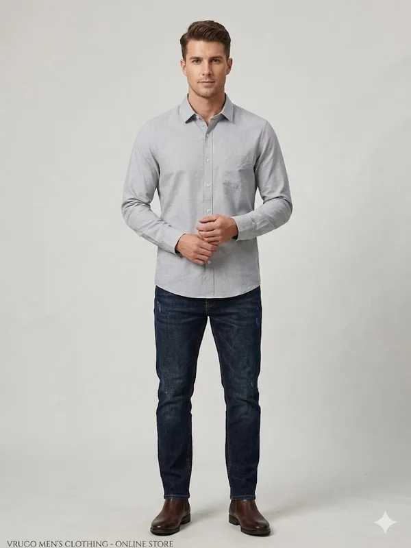 Vrugo_Mens_Full_Sleeve_Formal_Shirt