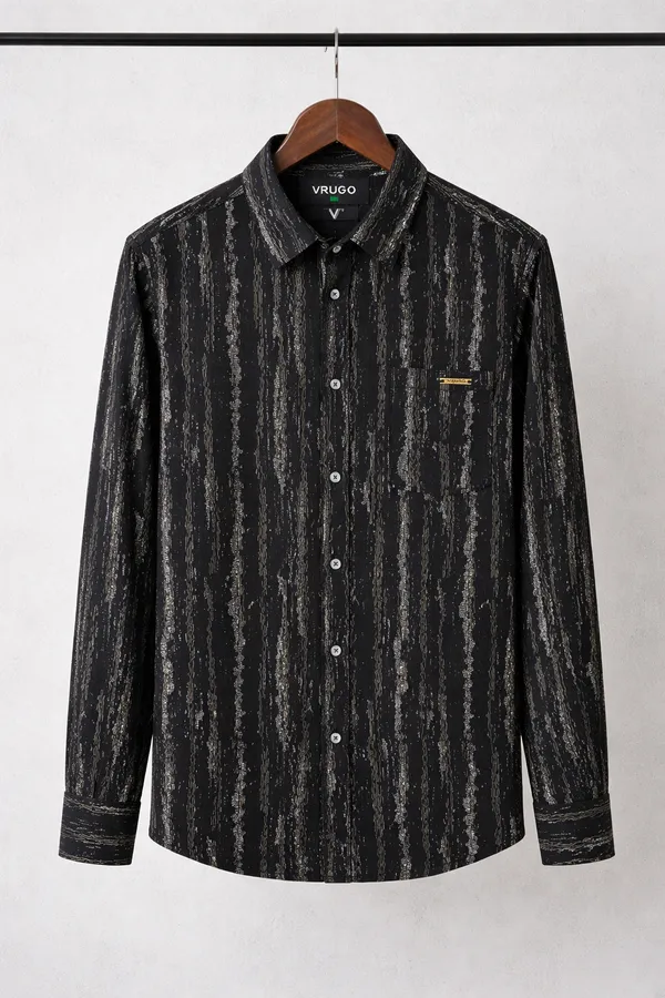 Mens_Formal_Long_sleeve_Cotton_Shirt_With_Chest_Pocket