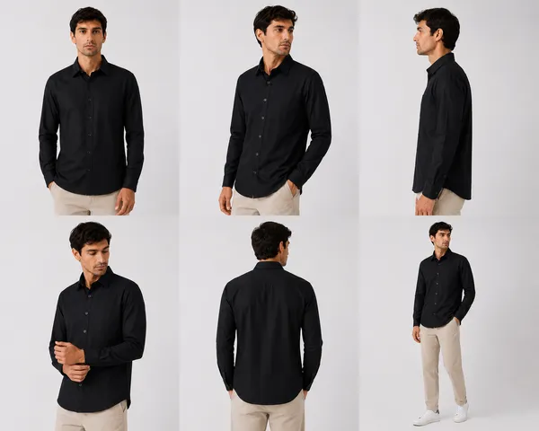 VRUGO_Men's_Premium_Black_Textured_Full_Sleeve_Shirt_|_Regular_Fit_Formal_&_Party_Wear_Shirt