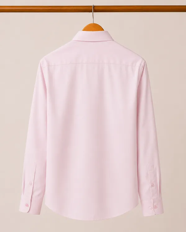 VRUGO_Men's_Light_Pink_Full_Sleeve_Formal_Shirt_|_Premium_Solid_Regular_Fit_Shirt