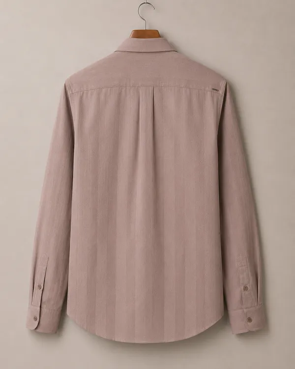 VRUGO_Men's_Dusty_Rose_Textured_Full_Sleeve_Shirt_|_Premium_Regular_Fit_Casual_&_Formal_Wear