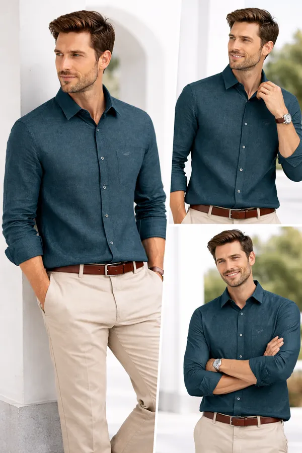 Mens_Linen_Full_Sleeve_Casual_Shirt_With_Chest_Pocket