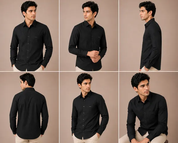 VRUGO_Men's_Black_Textured_Full_Sleeve_Formal_Shirt_|_Premium_Regular_Fit_Shirt