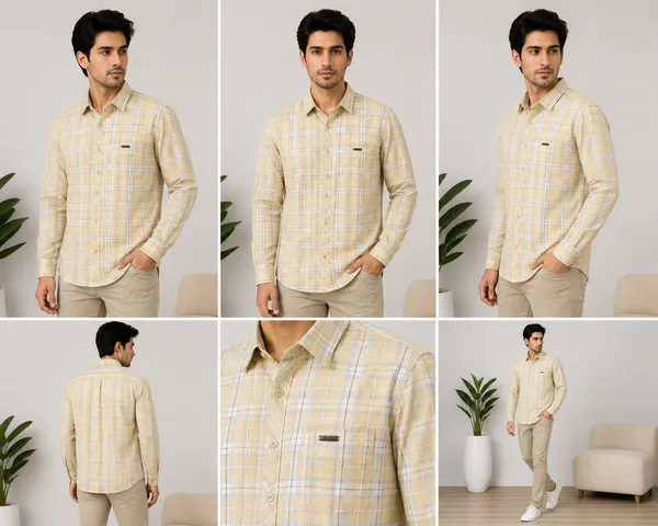VRUGO_Men's_Black_&_Grey_Checked_Full_Sleeve_Casual_Shirt