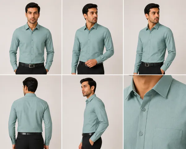 VRUGO_Men's_Ocean_Green_Textured_Full_Sleeve_Shirt_|_Premium_Self-Design_Formal_&_Casual_Shirt