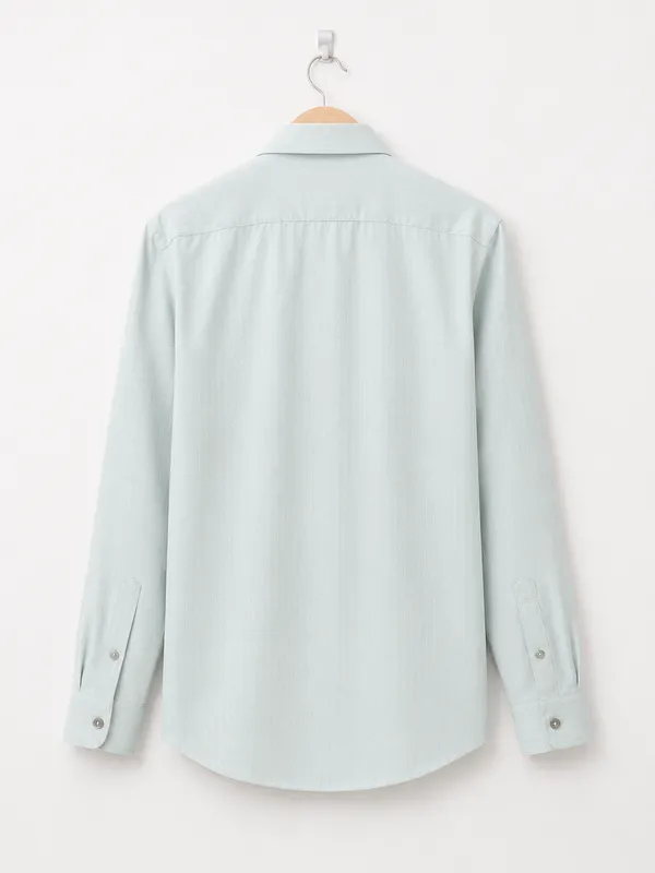 VRUGO_Men's_Ice_Blue_Textured_Full_Sleeve_Shirt_|_Premium_Self-Design_Casual_&_Formal_Shirt