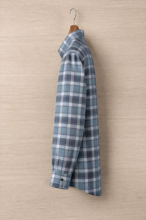 Mens_Plaid_Flannel_Shirt_Long_Sleeve_Button_down_Casual_Shirt