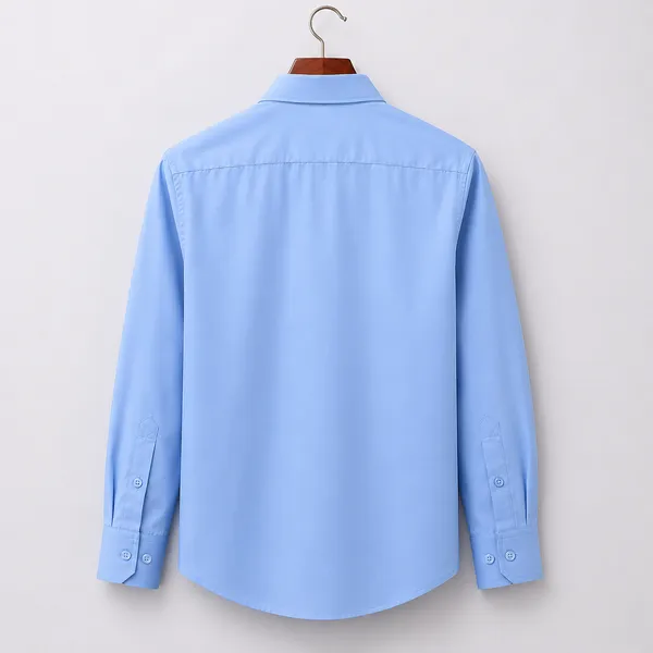VRUGO_Men's_Sky_Blue_Full_Sleeve_Formal_Shirt