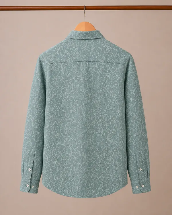 VRUGO_Men's_Ocean_Green_Floral_Print_Full_Sleeve_Casual_Shirt