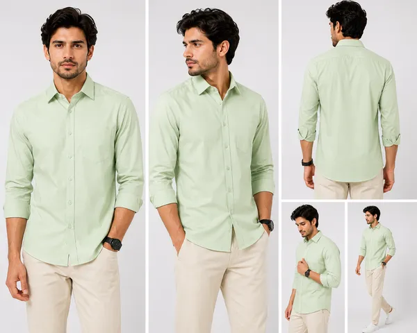 VRUGO_Men's_Mint_Green_Full_Sleeve_Formal_Shirt